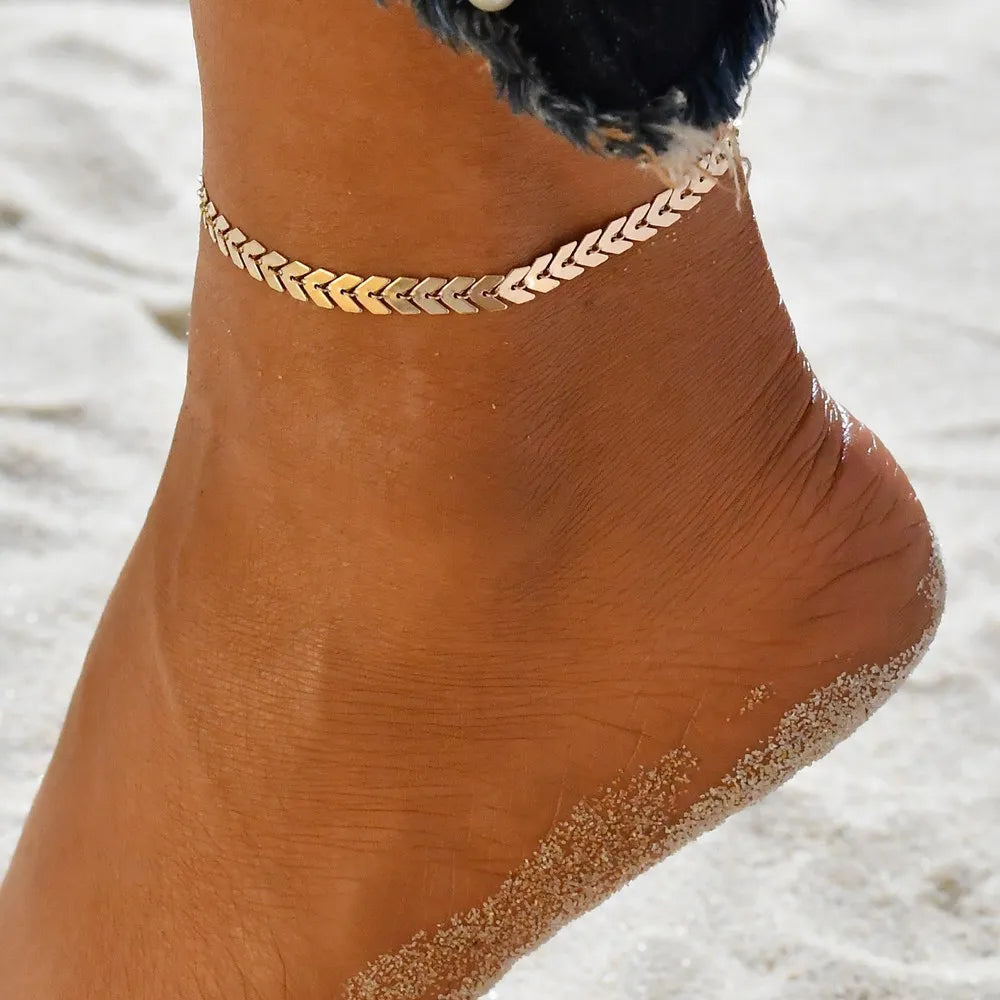 Vintage Turtle Beach Anklet