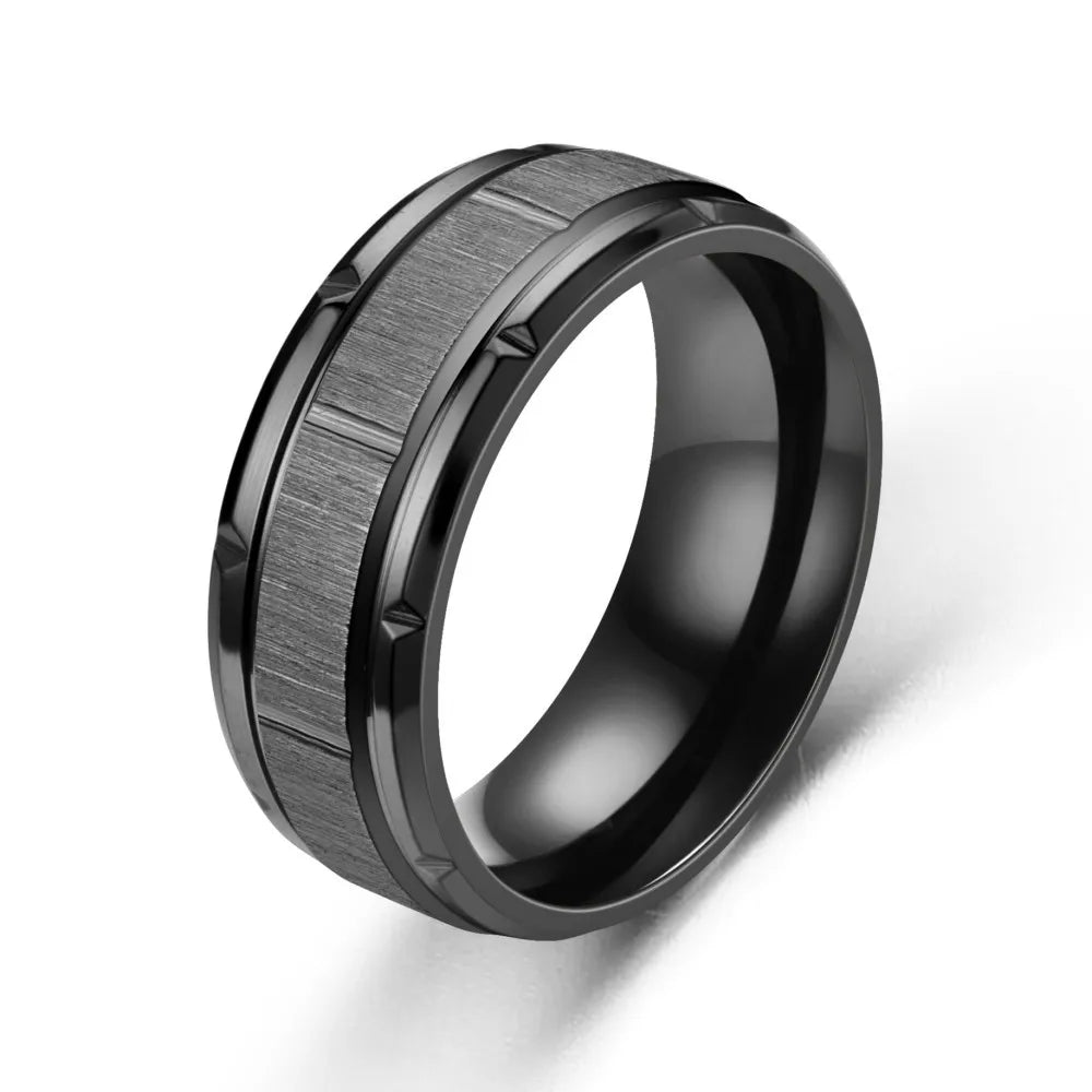 Timeless Tungsten Couple Ring