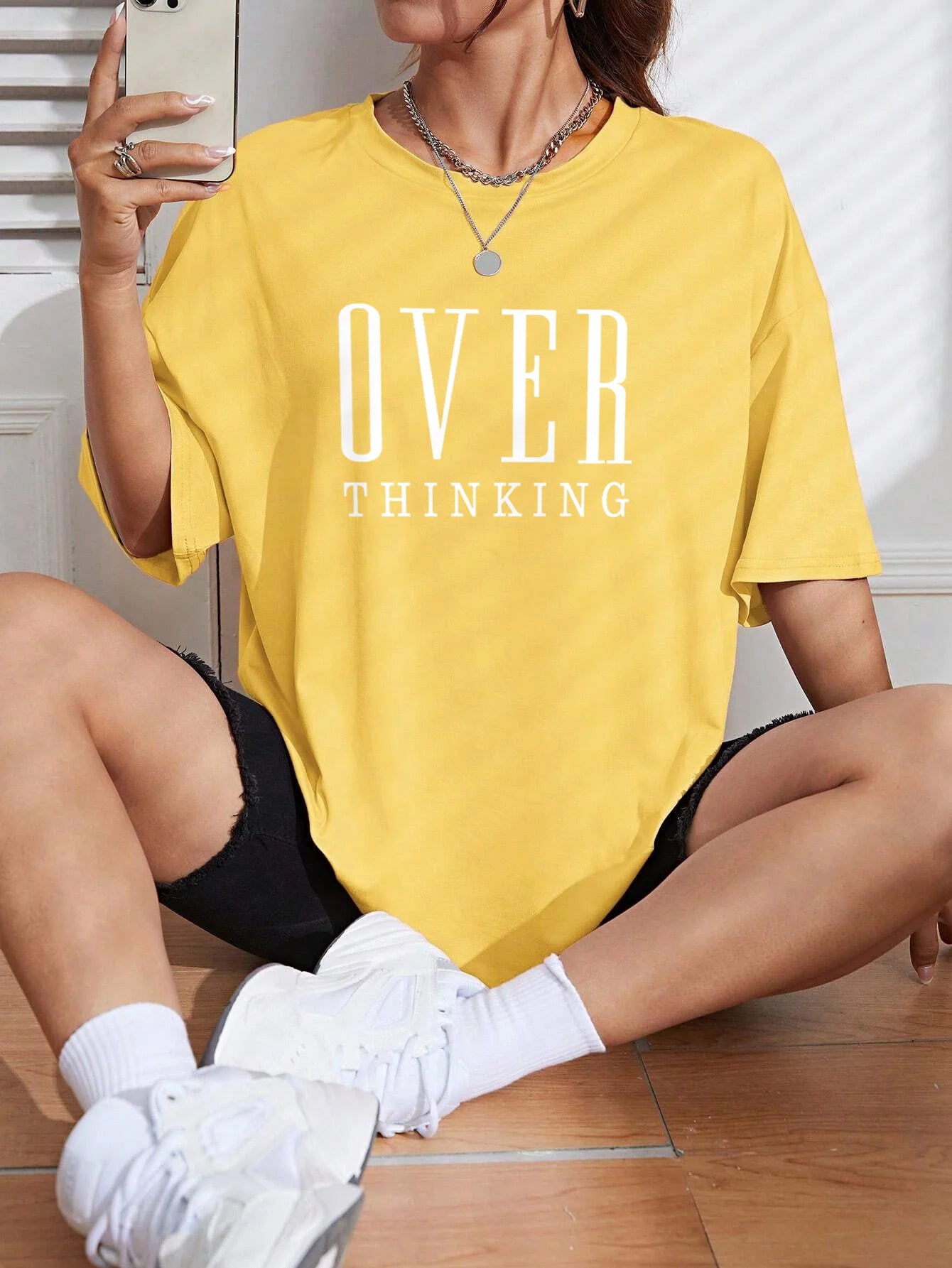 Overthinking Vintage Cotton Tee