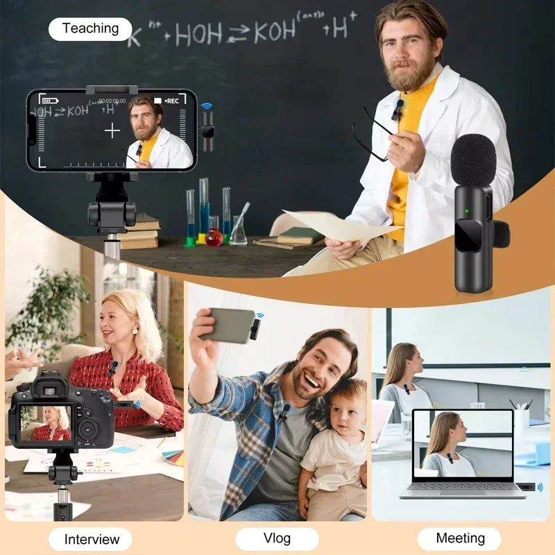 Wireless Lavalier Mic Set