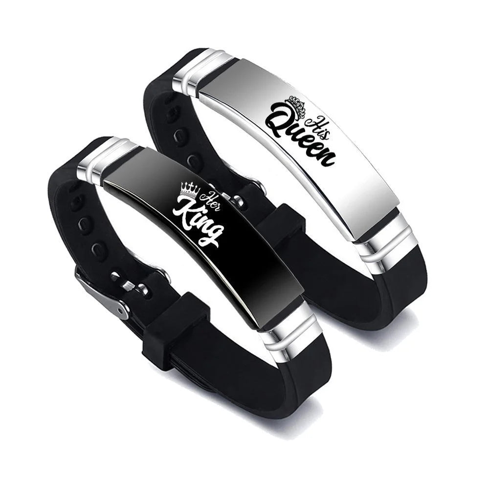 His Queen Her King Bracelets
