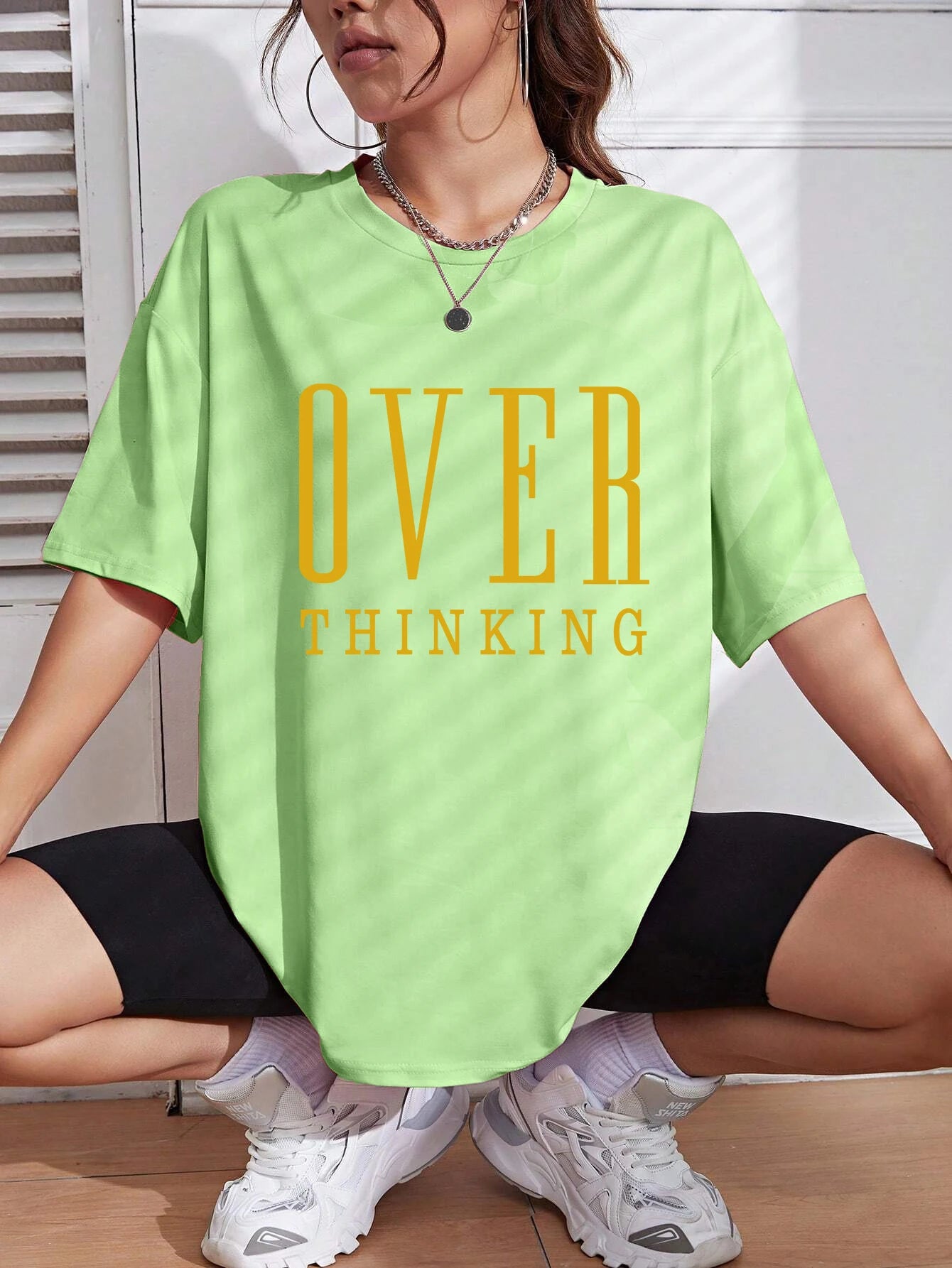 Overthinking Vintage Cotton Tee