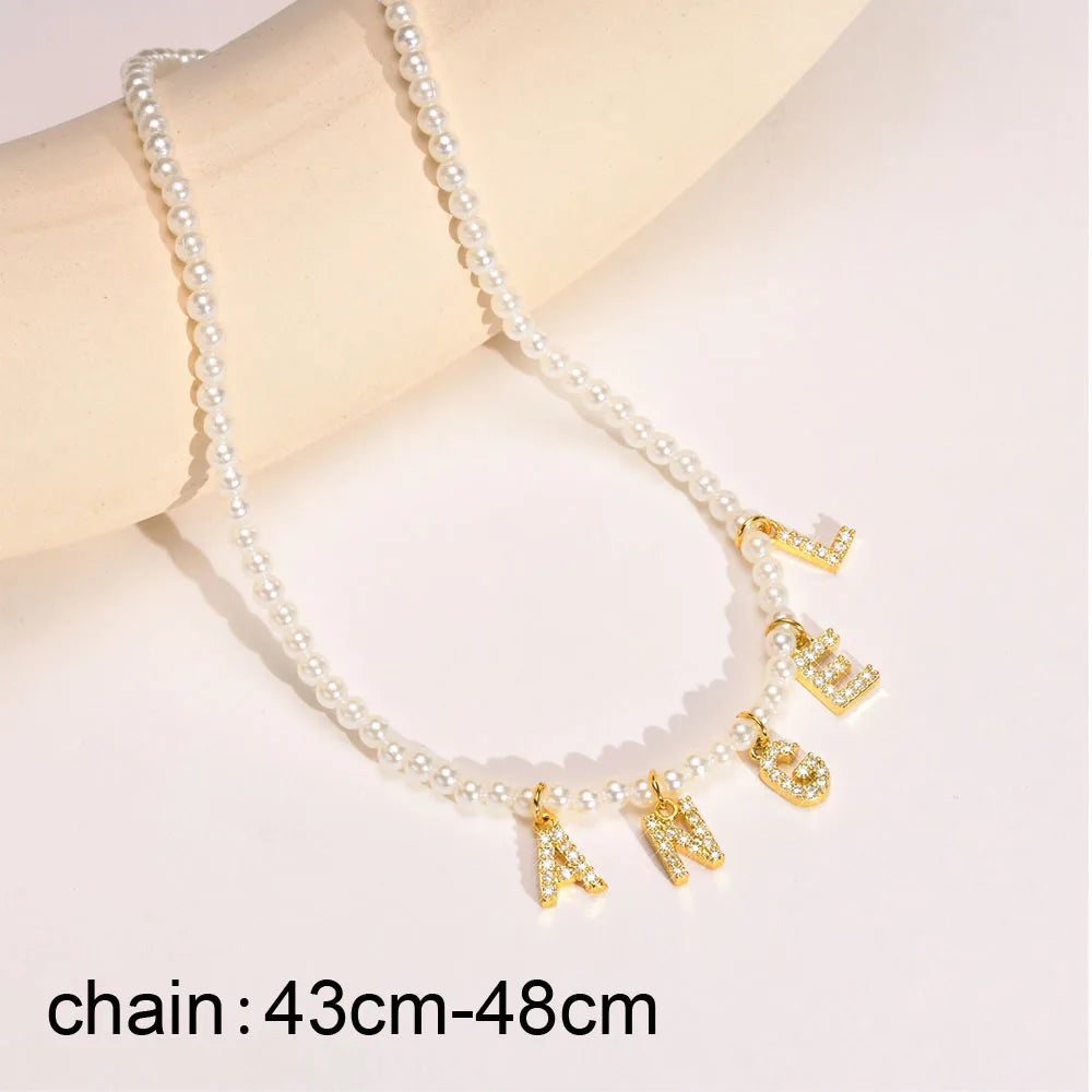 Personalized Initial Letter Necklace