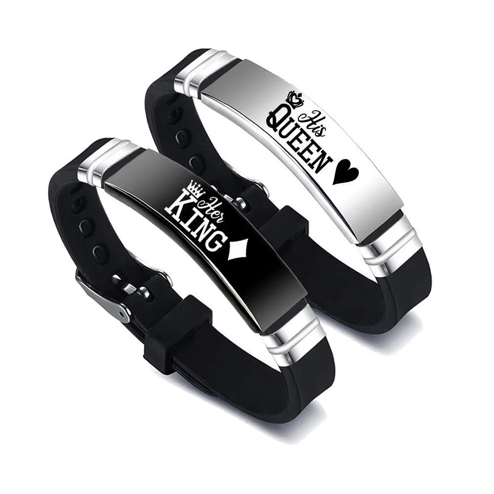 His Queen Her King Bracelets