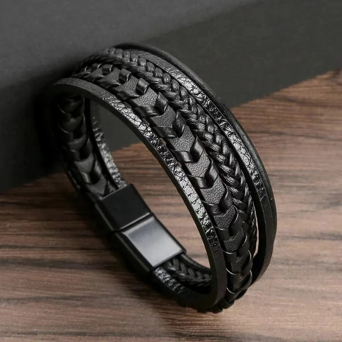 Vintage Leather Rope Bracelet