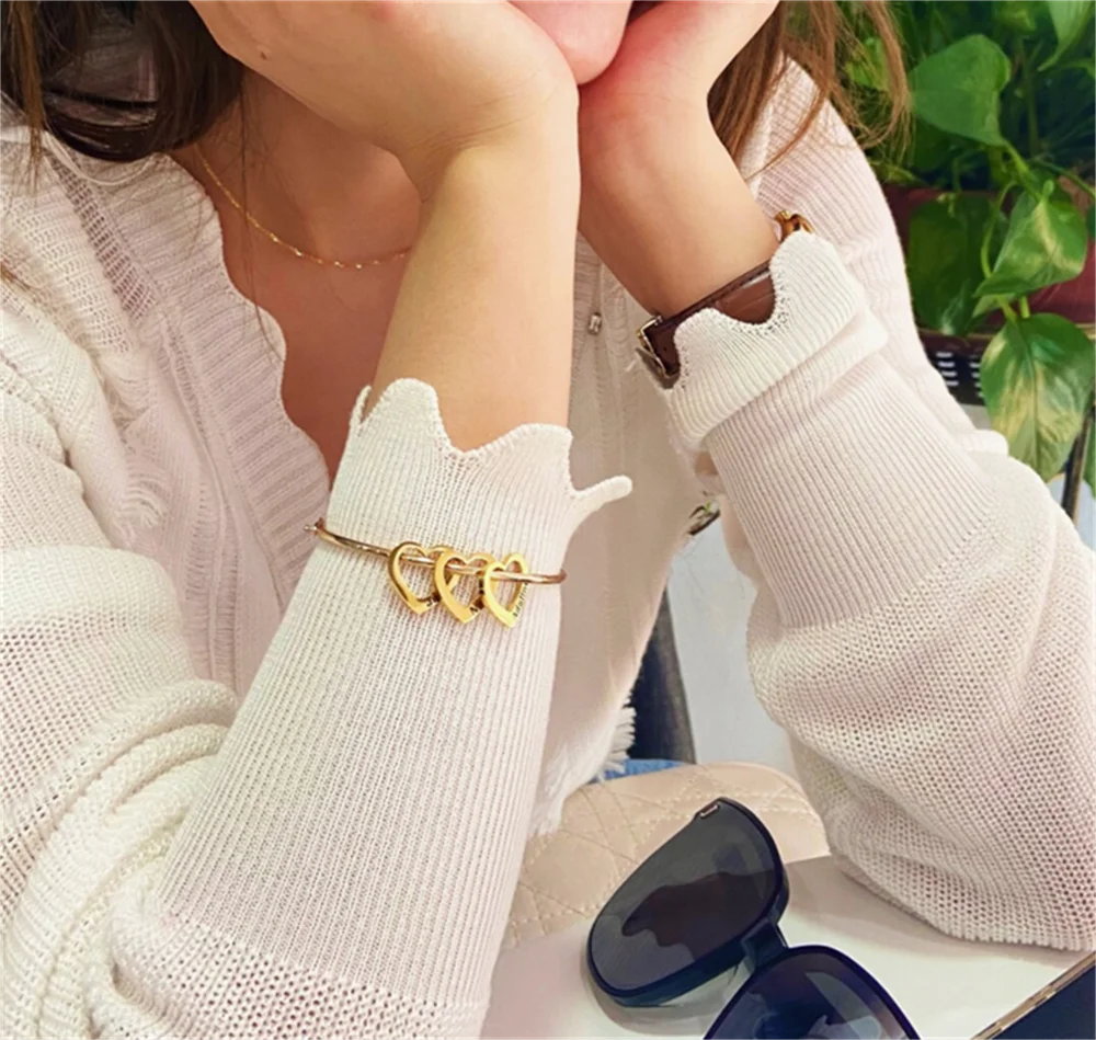 Personalized Heart Name Bracelet