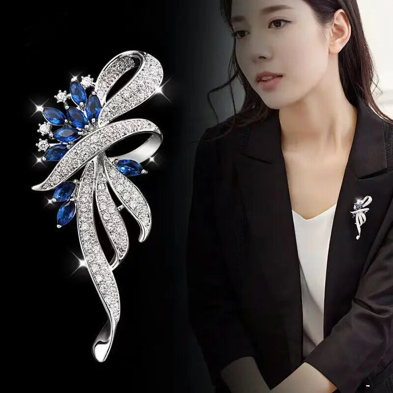 Trendy Floral Charm Brooch