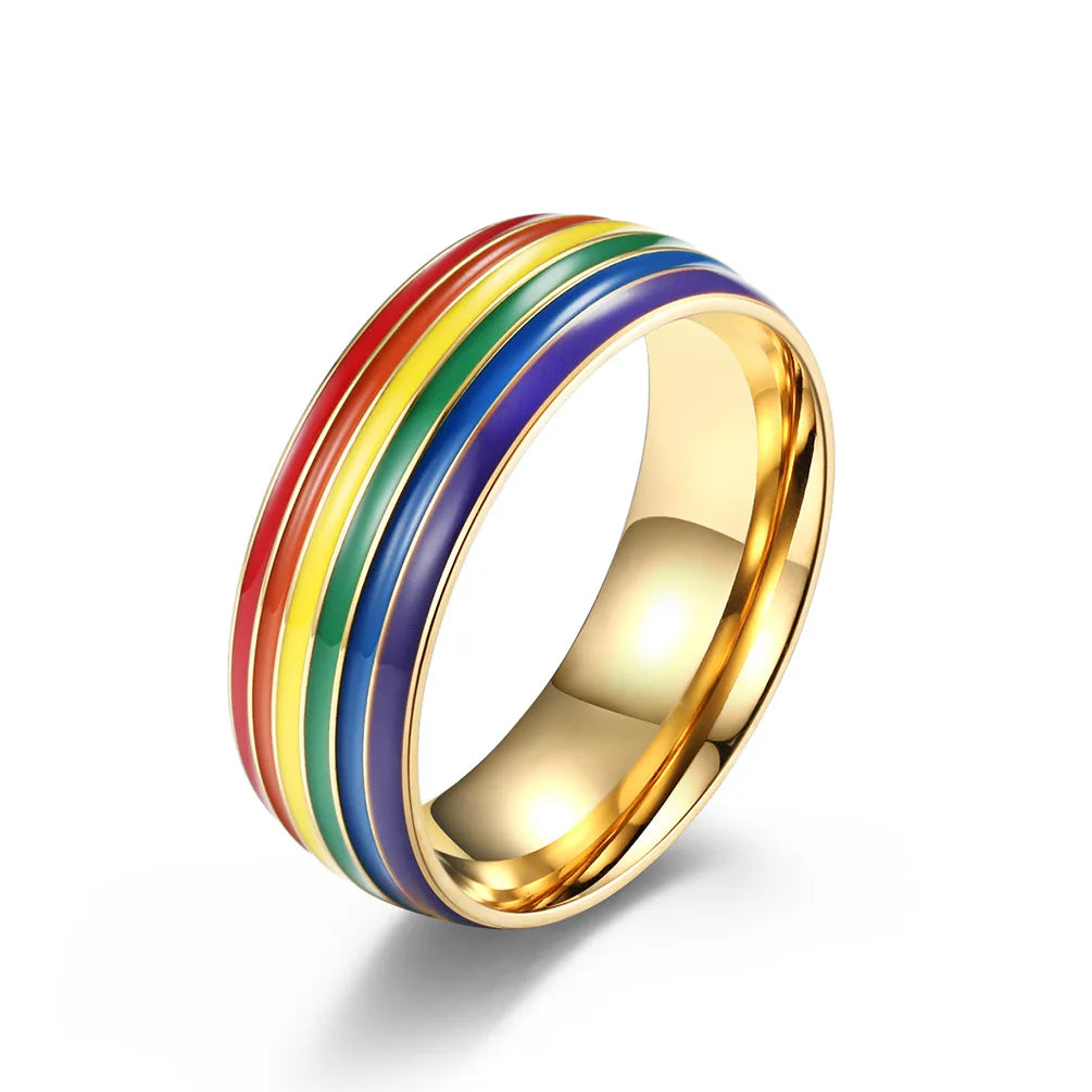 LGBTQ+ Pride Friendship Ring