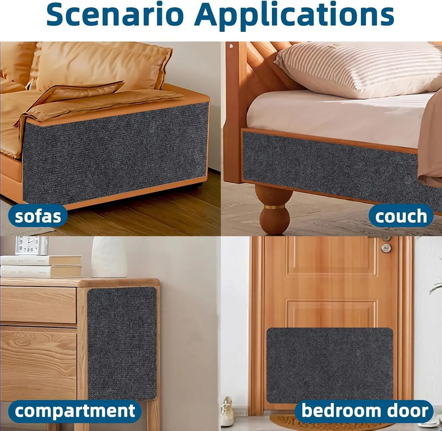 Wall-Mount Cat Scratch Protector