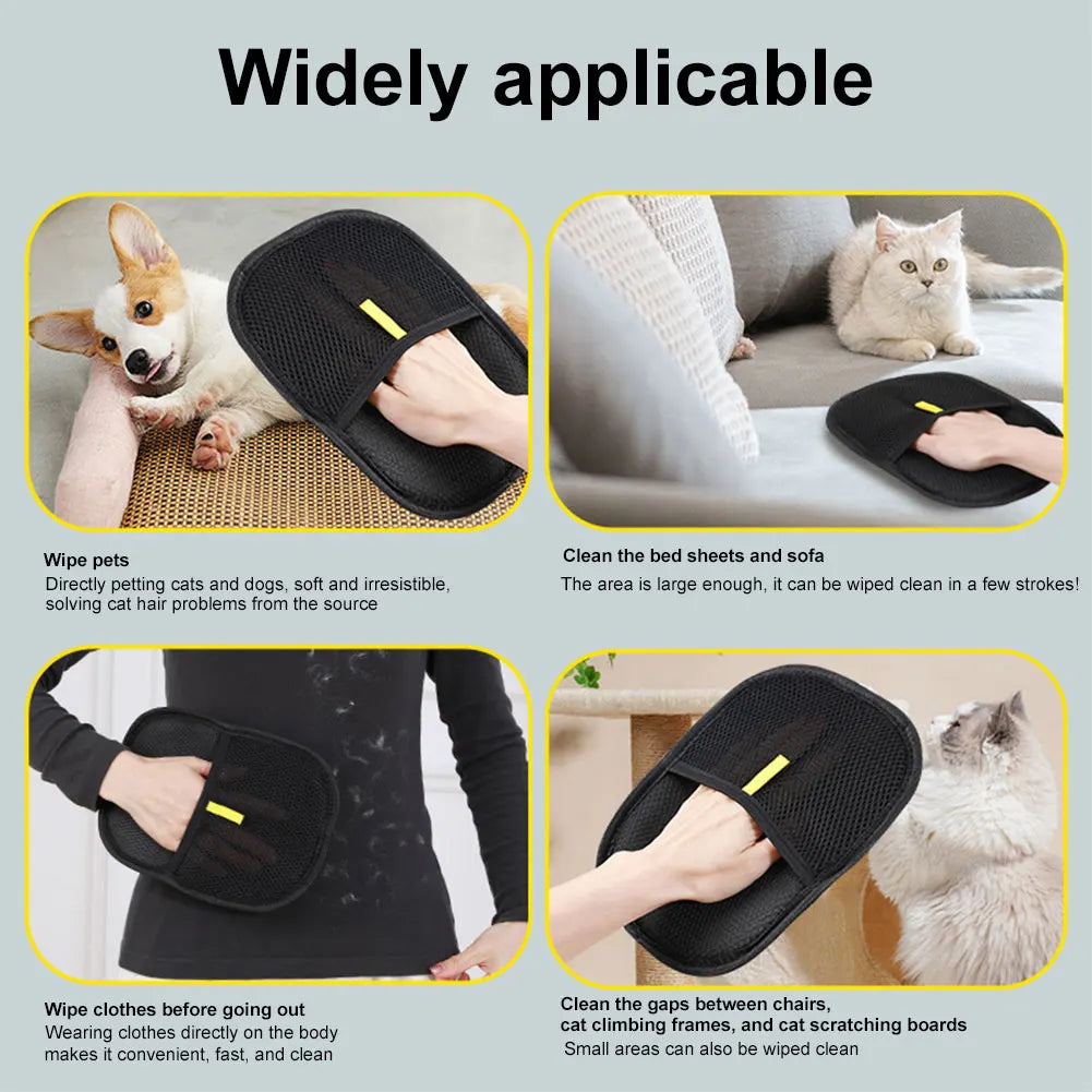 Pet Grooming Hair Remover Glove
