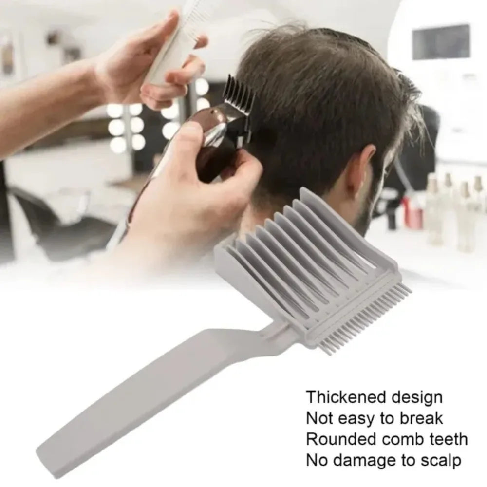 Curved Heat-Resistant Barber Comb