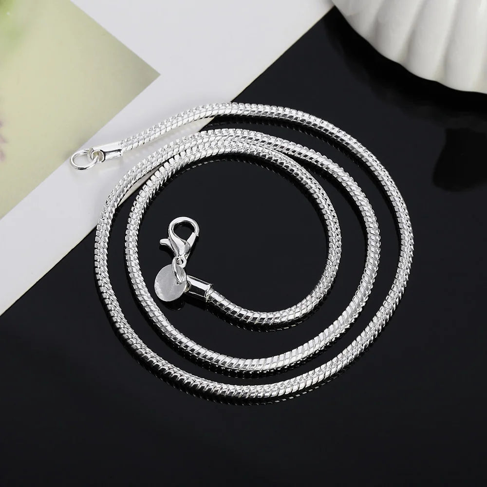 Sterling Silver Snake Chain