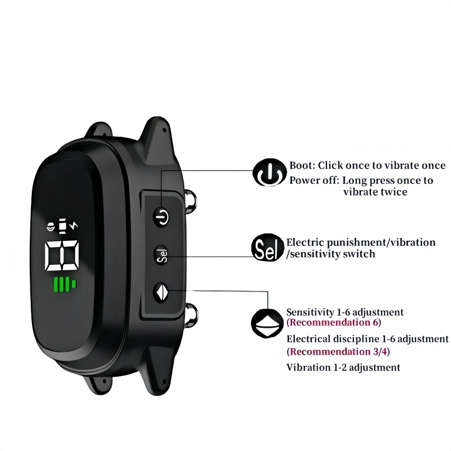 Smart Anti-Bark Dog Collar