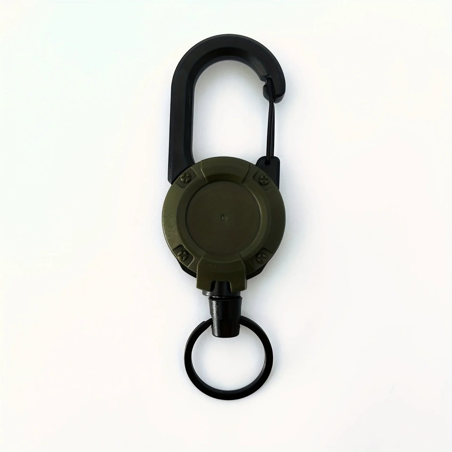 Retractable Carabiner Keychain Clip