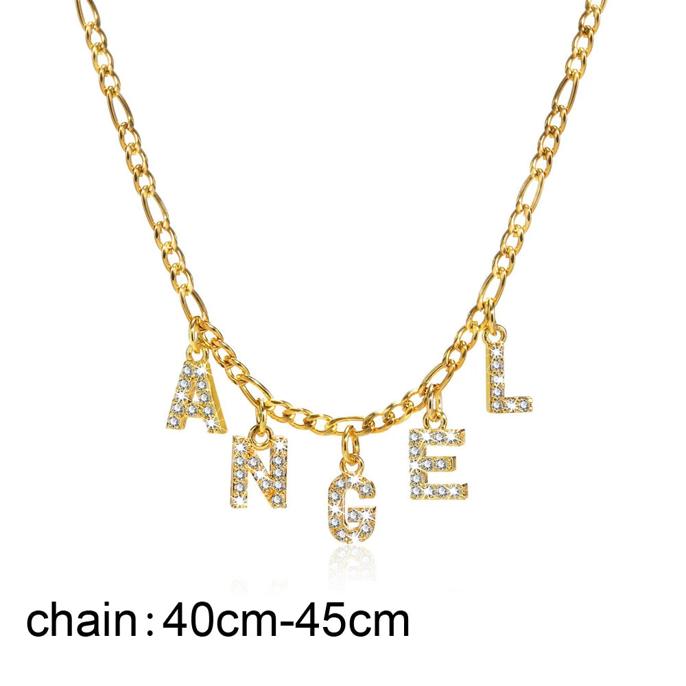 Personalized Initial Letter Necklace