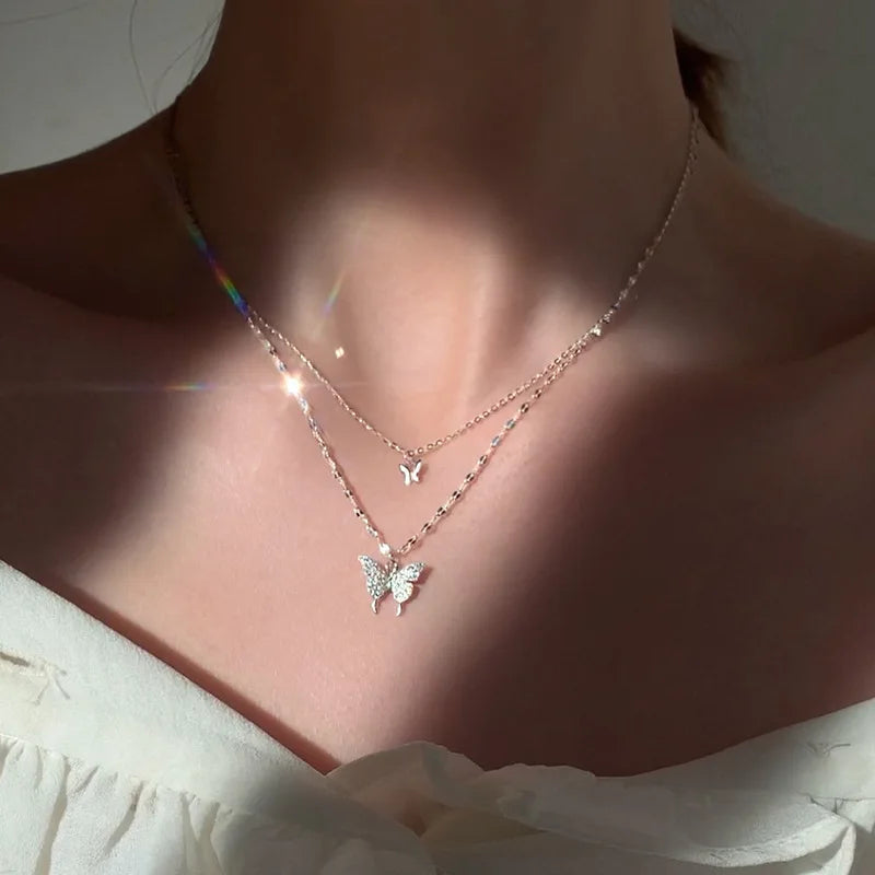 Minimalist Shine Alloy Necklace