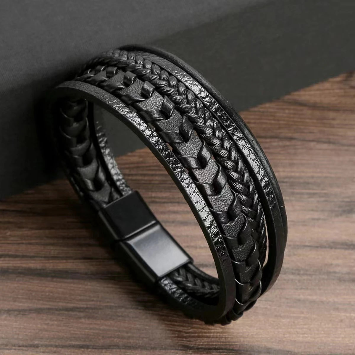 Vintage Leather Rope Bracelet