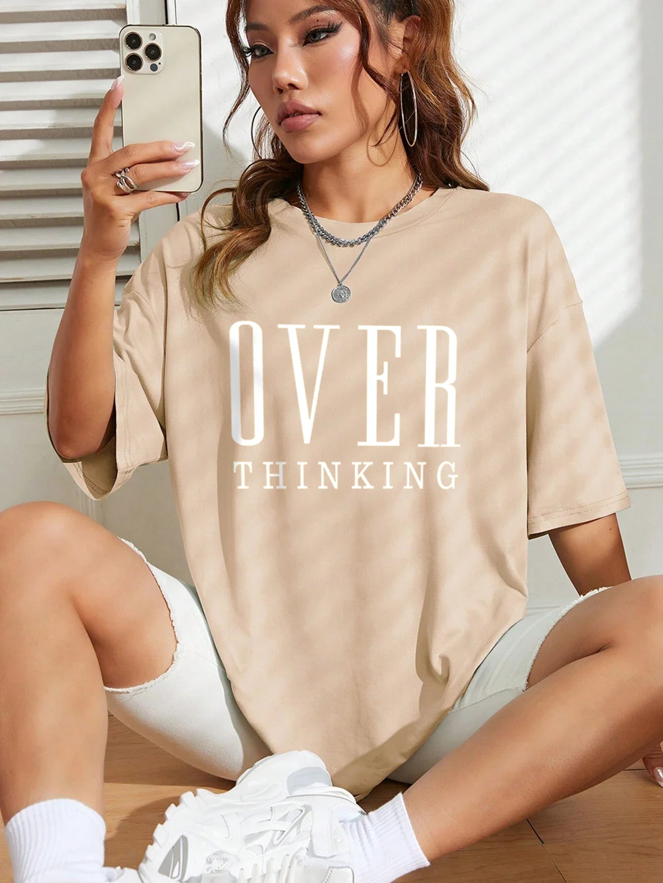 Overthinking Vintage Cotton Tee