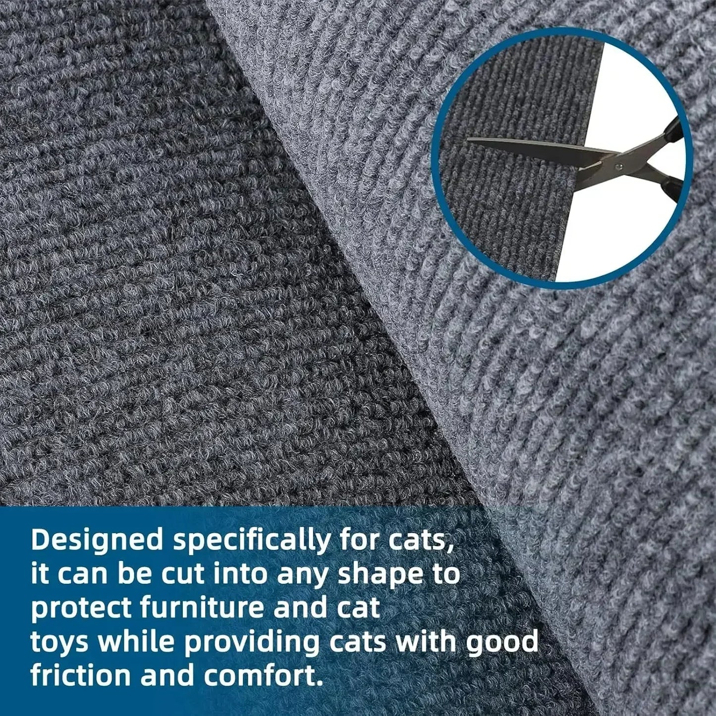 Trimmable Cat Scratch Mat