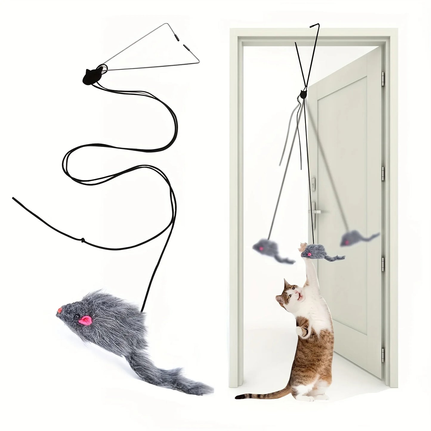 Hanging Cat Toy Delight