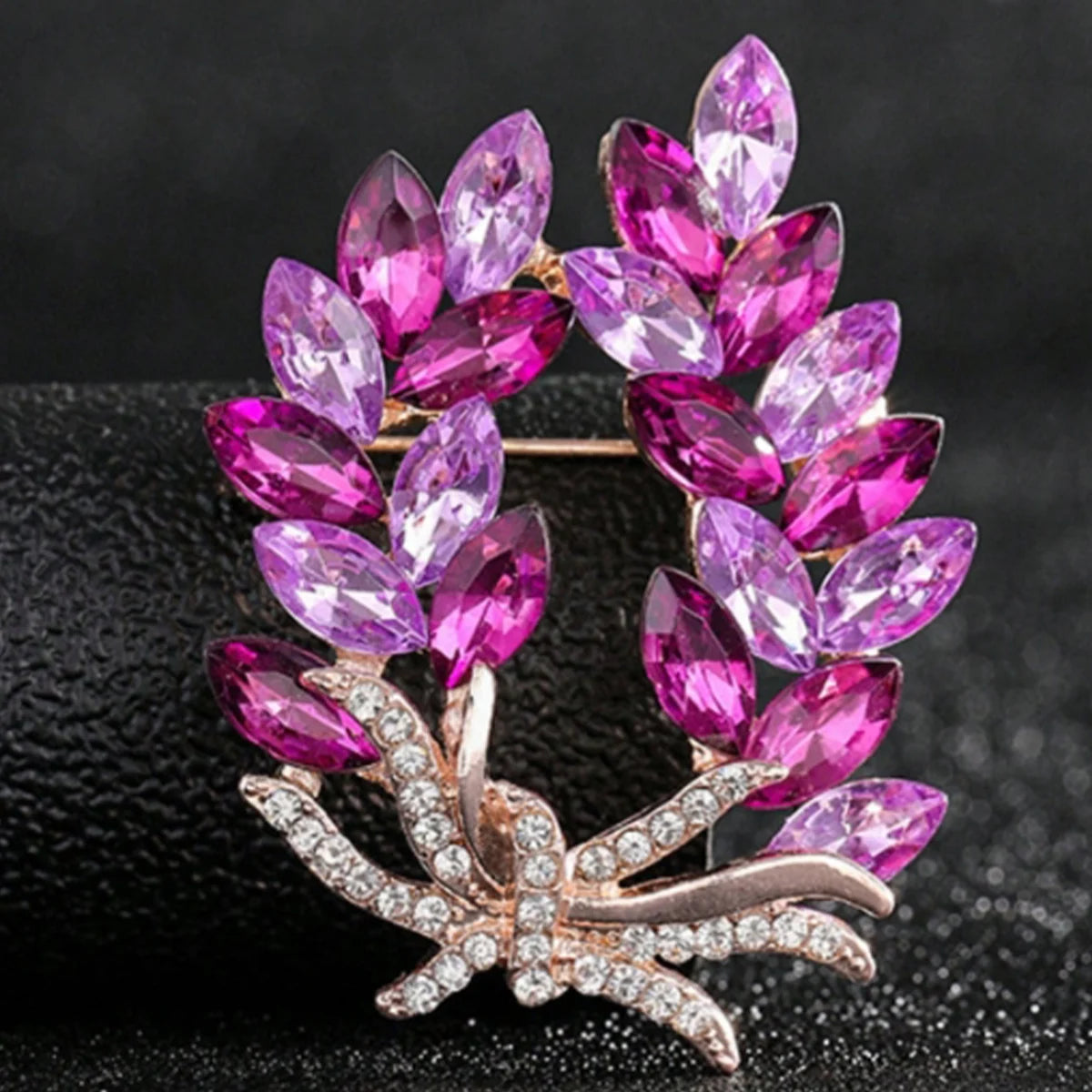 Trendy Floral Charm Brooch