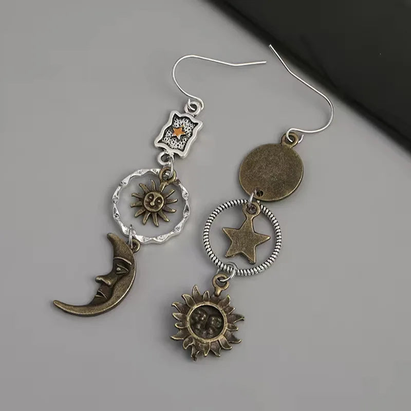 Celestial Charm Statement Earrings