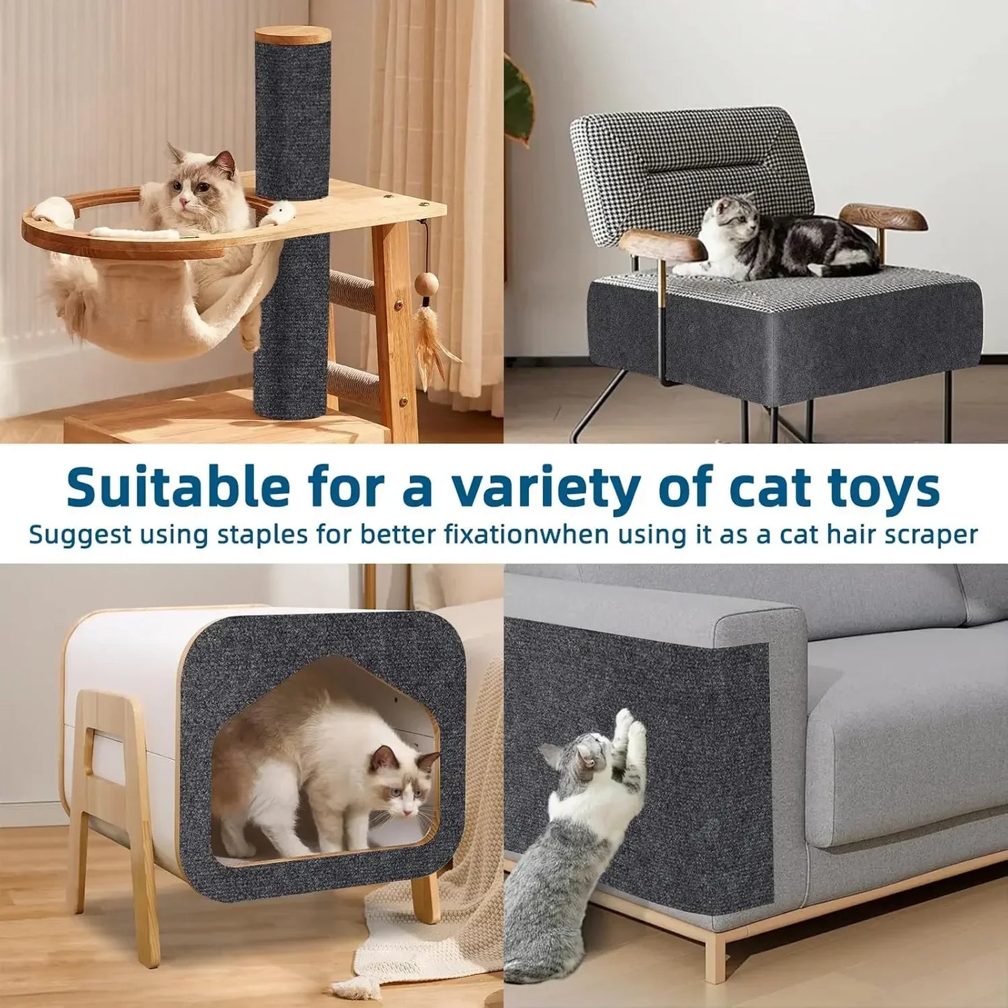 Wall-Mount Cat Scratch Protector