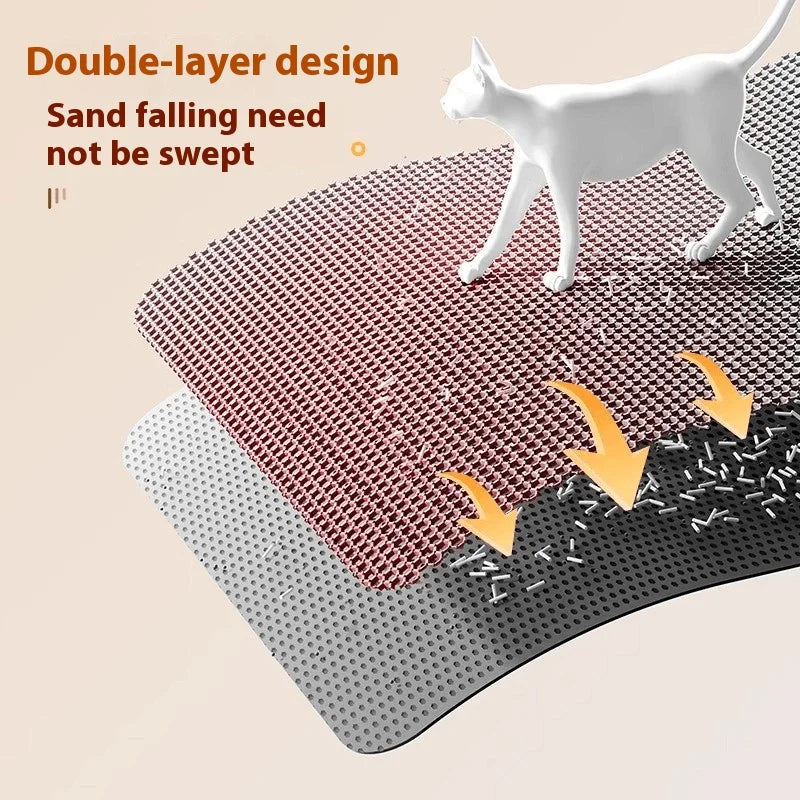 XL Waterproof Cat Litter Mat