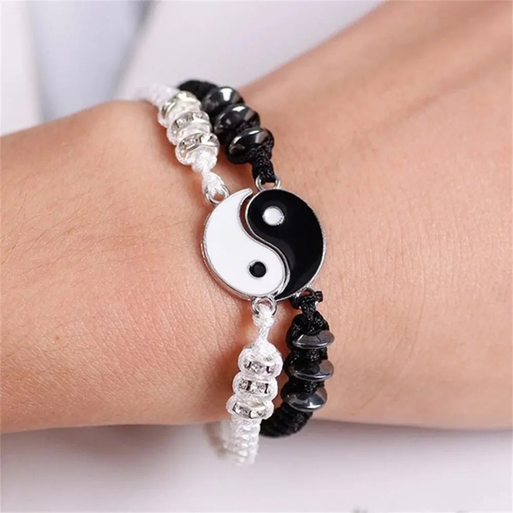 Yin Yang Couple Bracelets