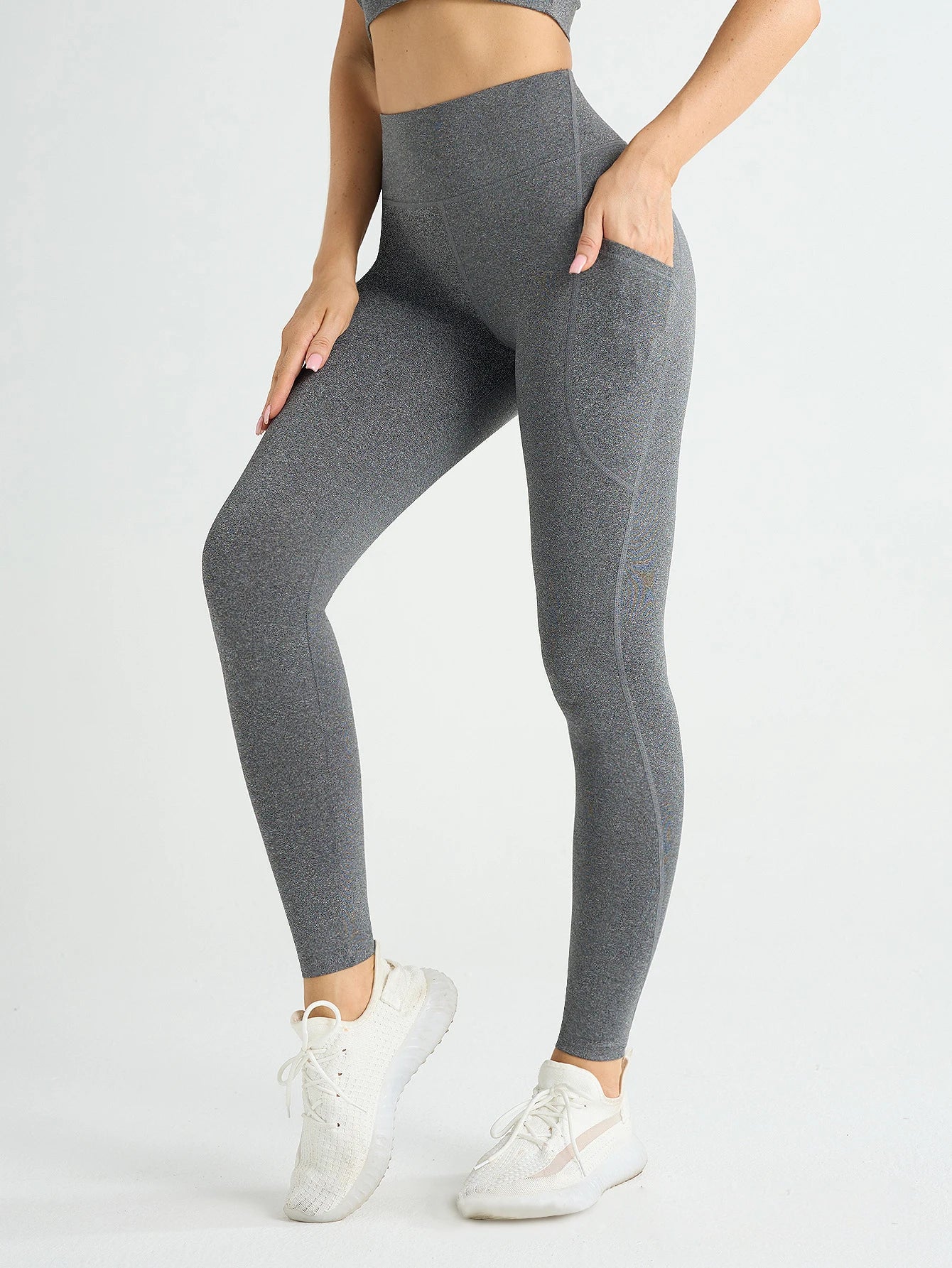 High Waist Leggings with Pockets – Women’s Stretch Yoga & Fitness Pants
