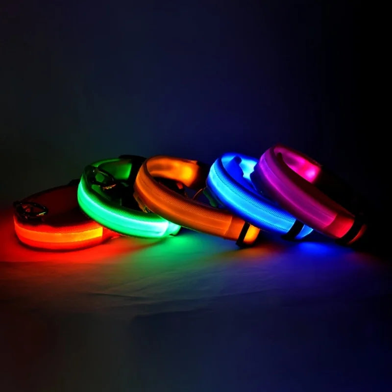 LED Glow Dog Safety Collar