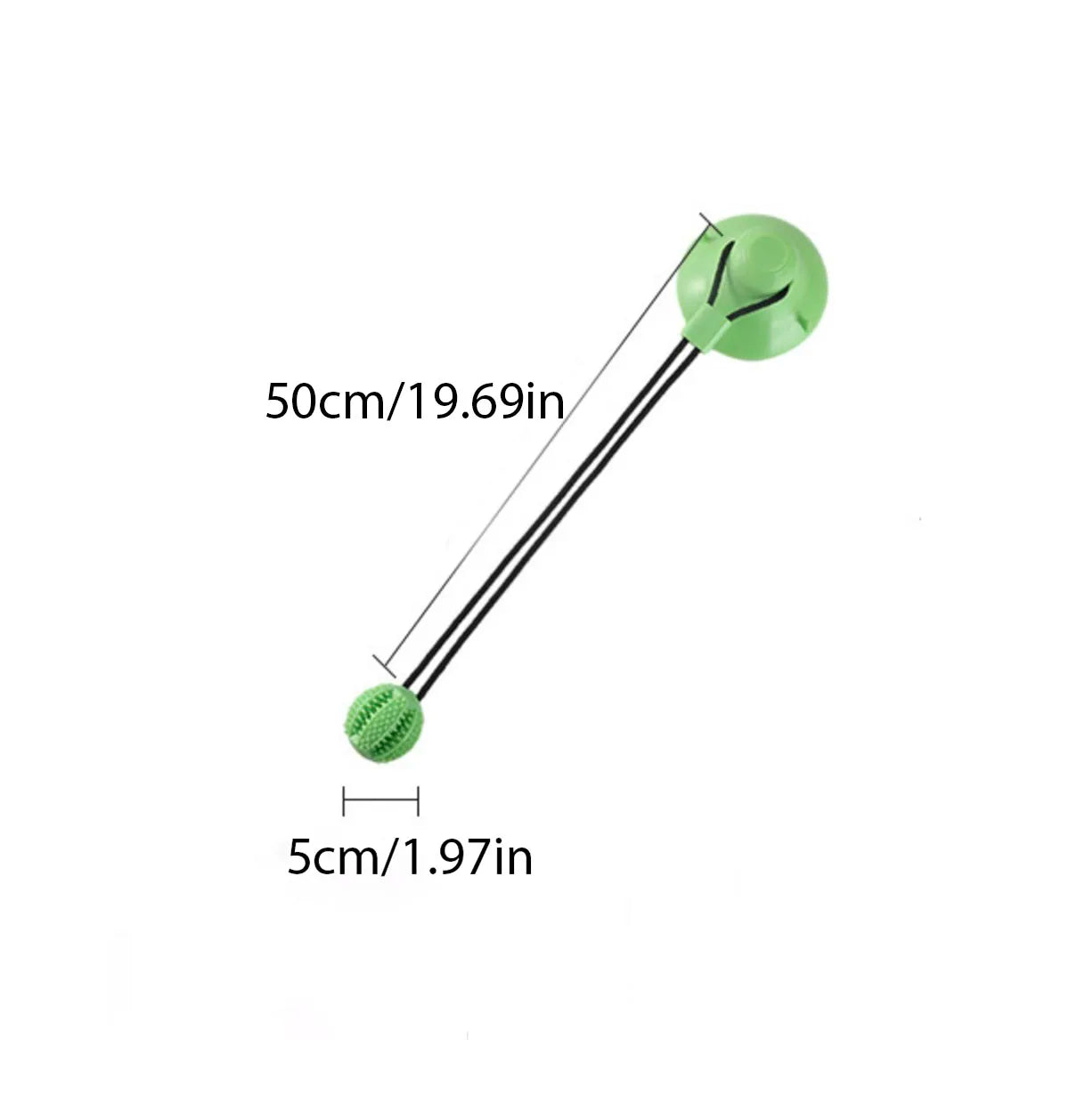 Tug & Chew Suction Toy