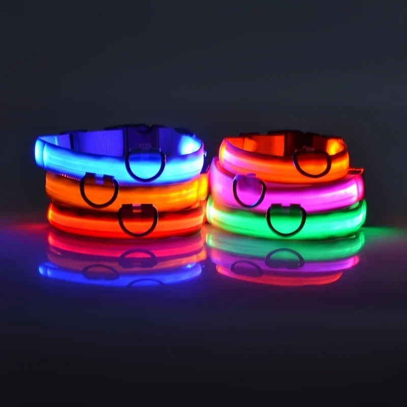 LED Glow Dog Safety Collar
