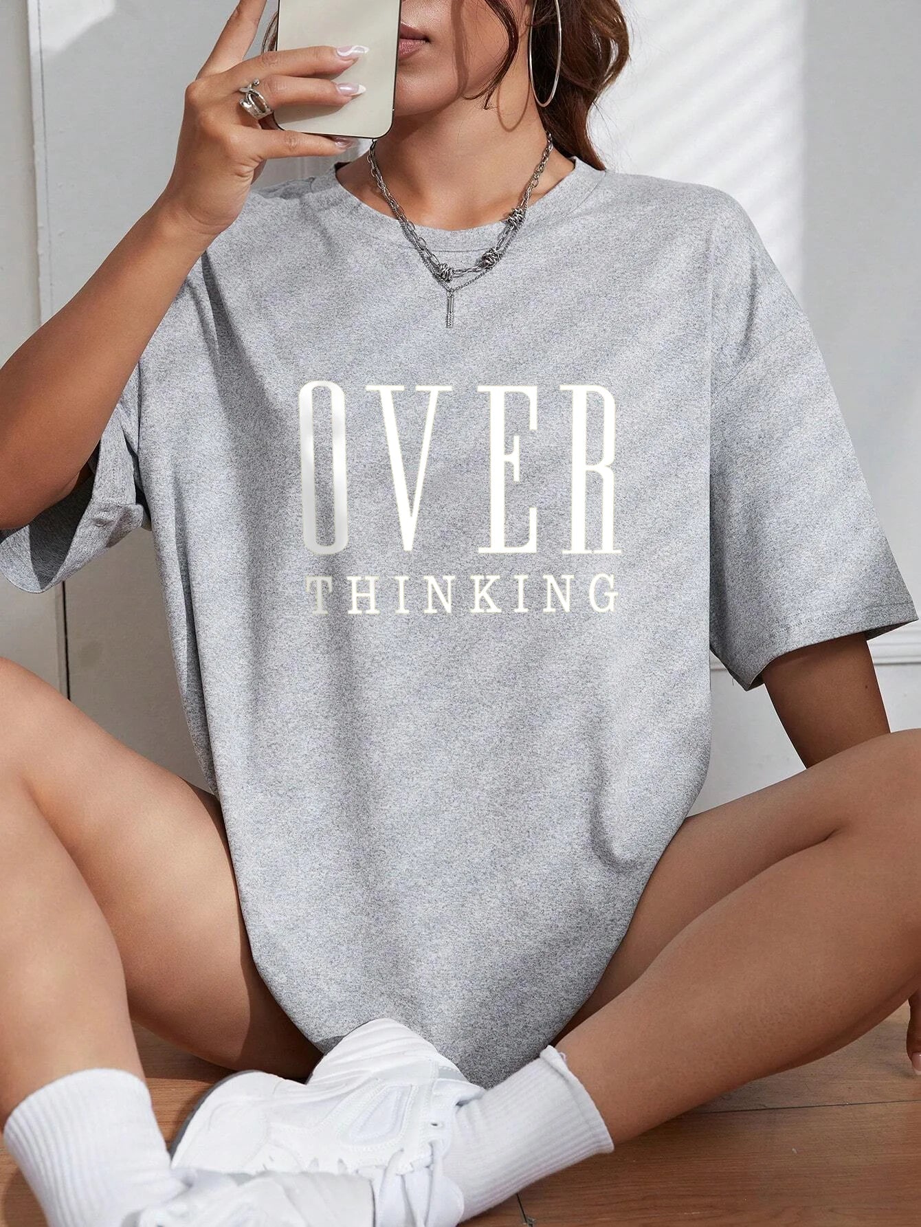 Overthinking Vintage Cotton Tee