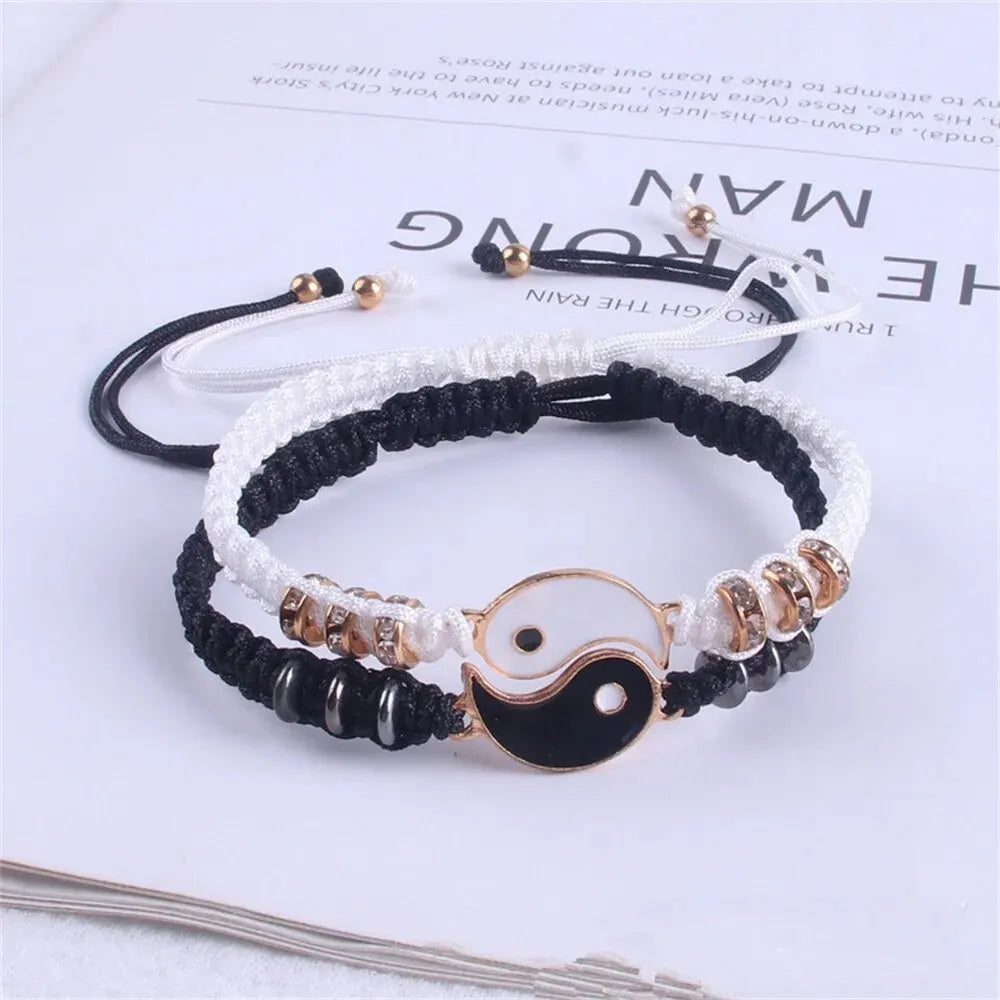 Yin Yang Couple Bracelets