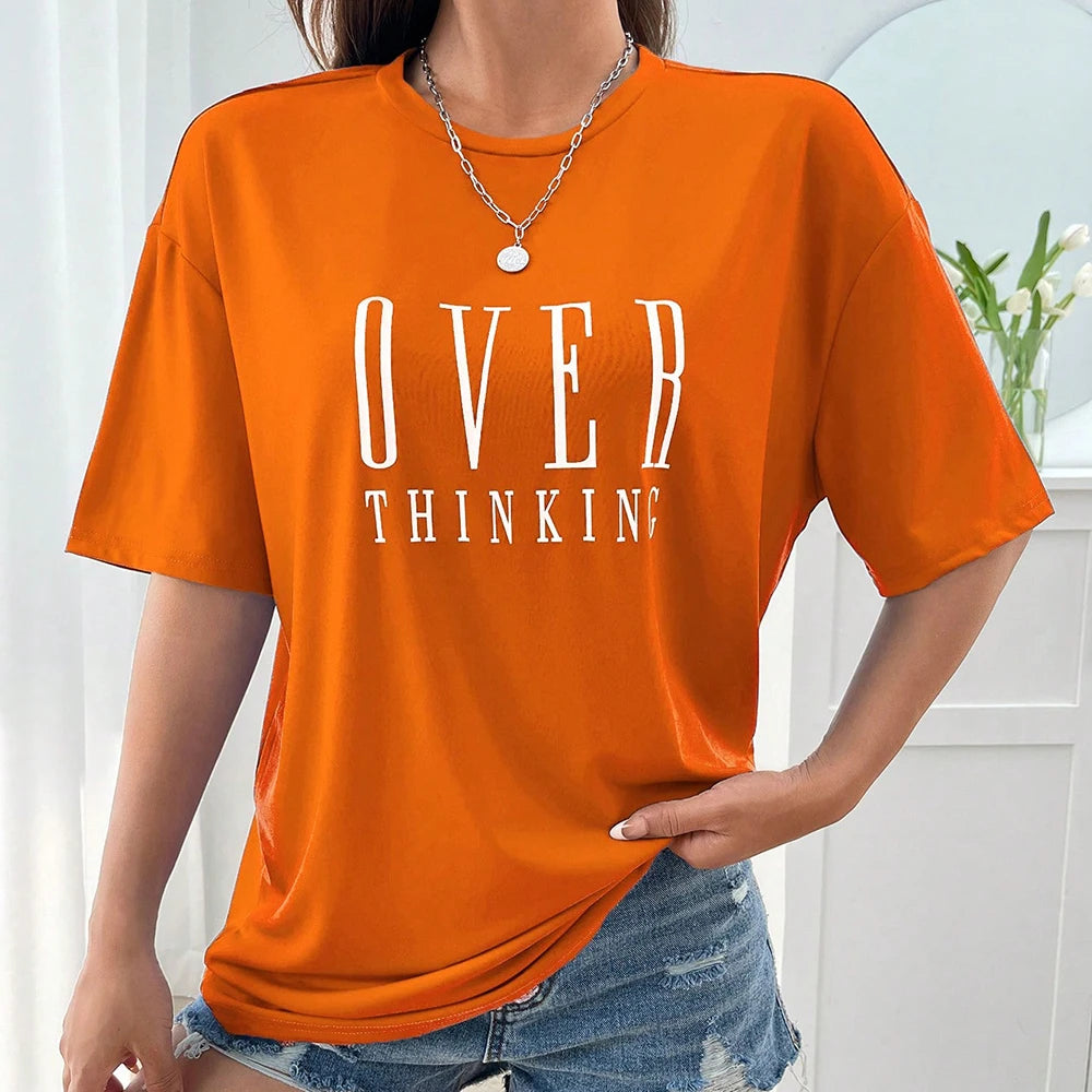 Overthinking Vintage Cotton Tee