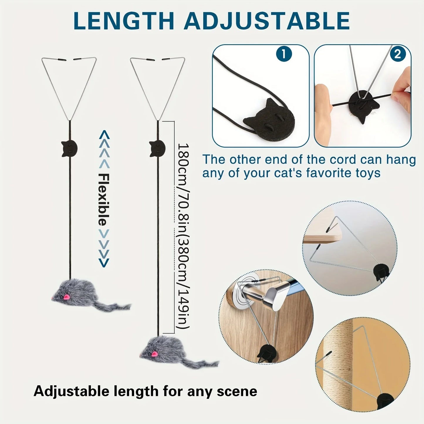 Hanging Cat Toy Delight