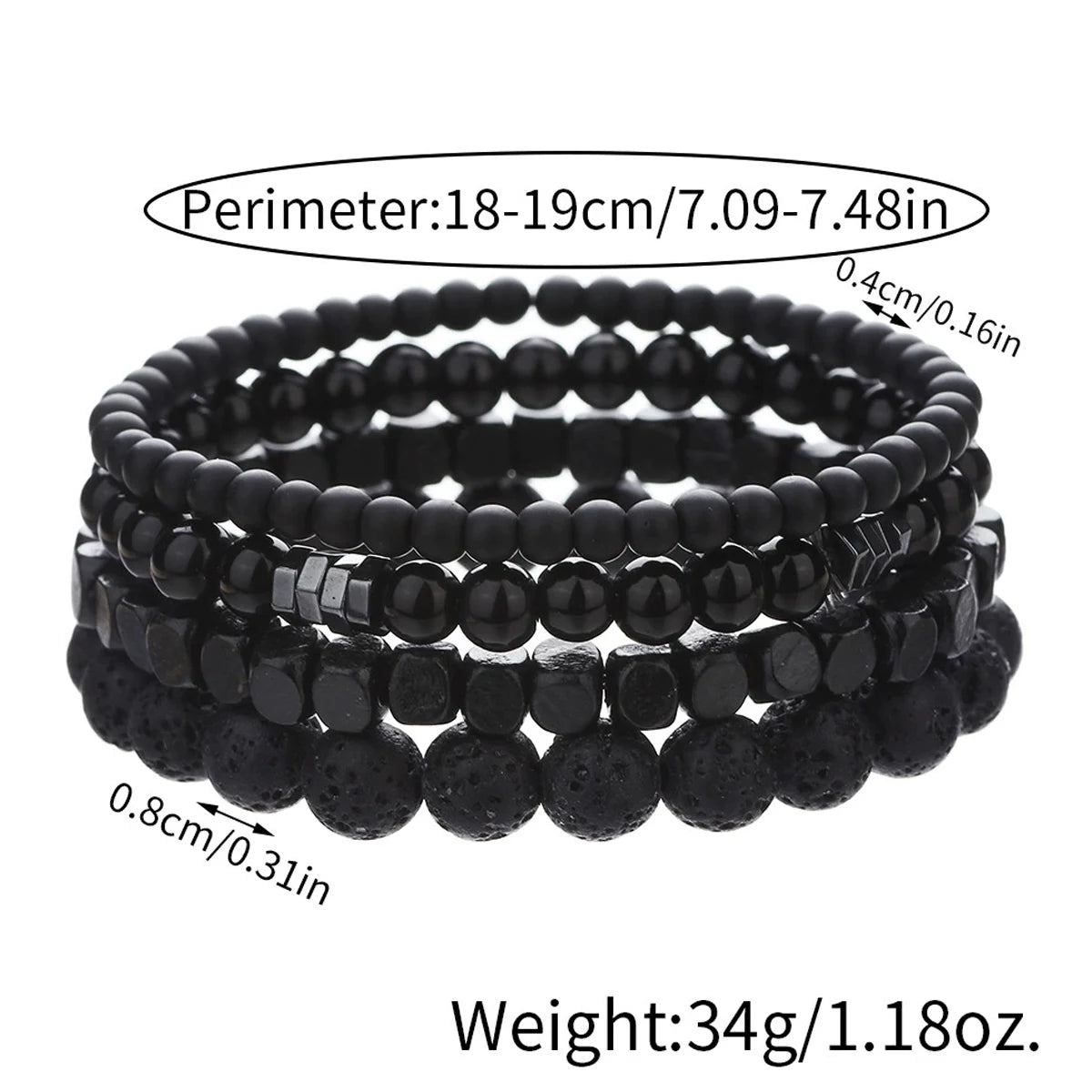Trinity Stone Protection Bracelet