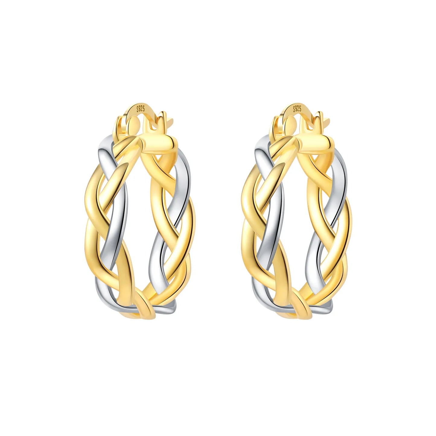 925 Sterling Silver Multi-Layer Hoop Earrings – Fine Jewelry for Women