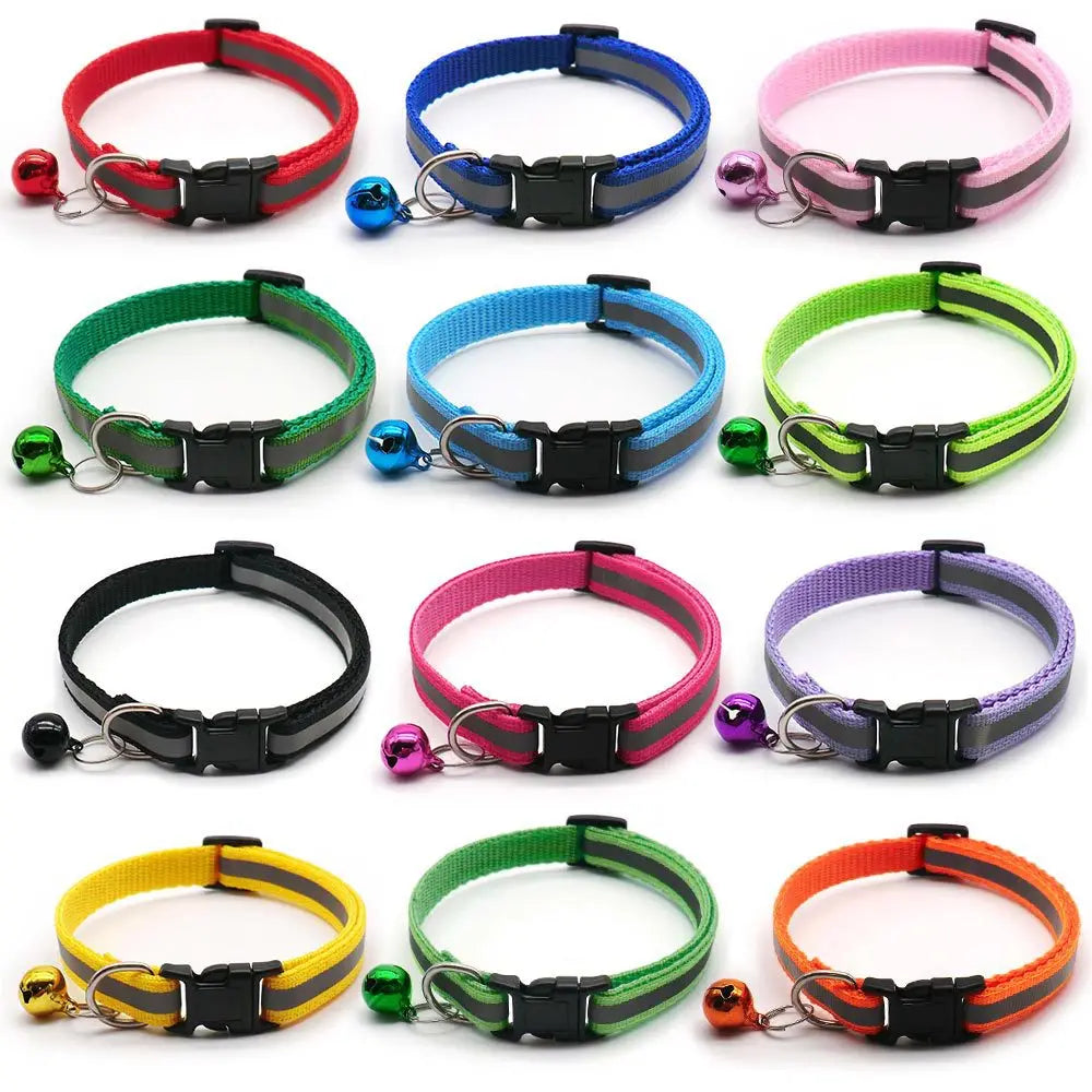 Reflective Pet Collar Set