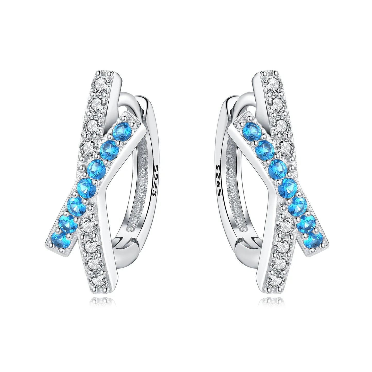 925 Sterling Silver Multi-Layer Hoop Earrings – Fine Jewelry for Women