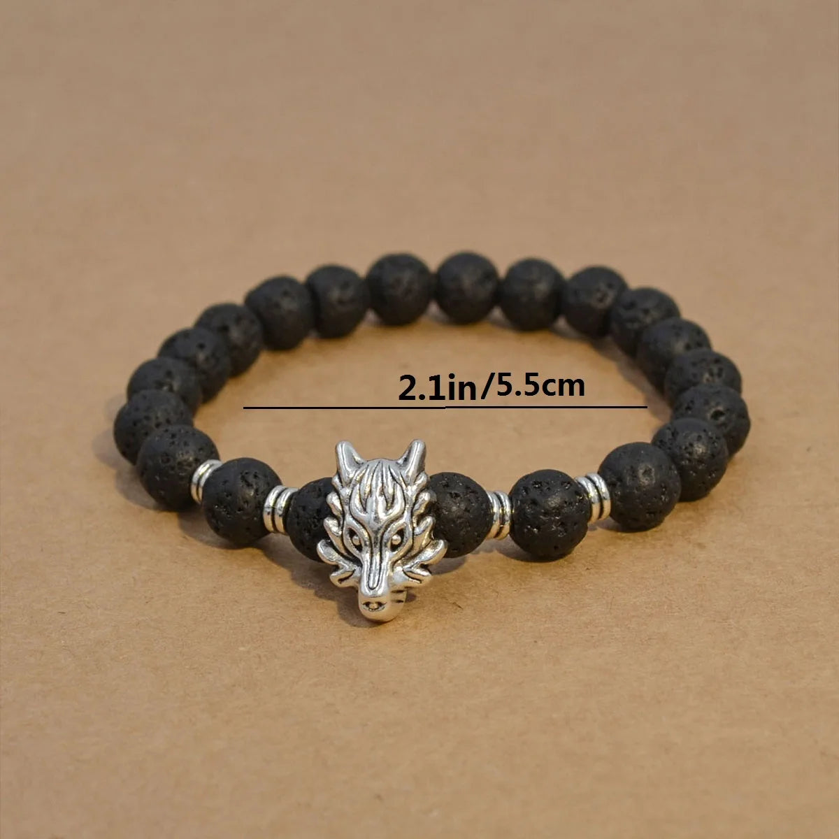 Volcanic Stone Men’s Bracelet Set