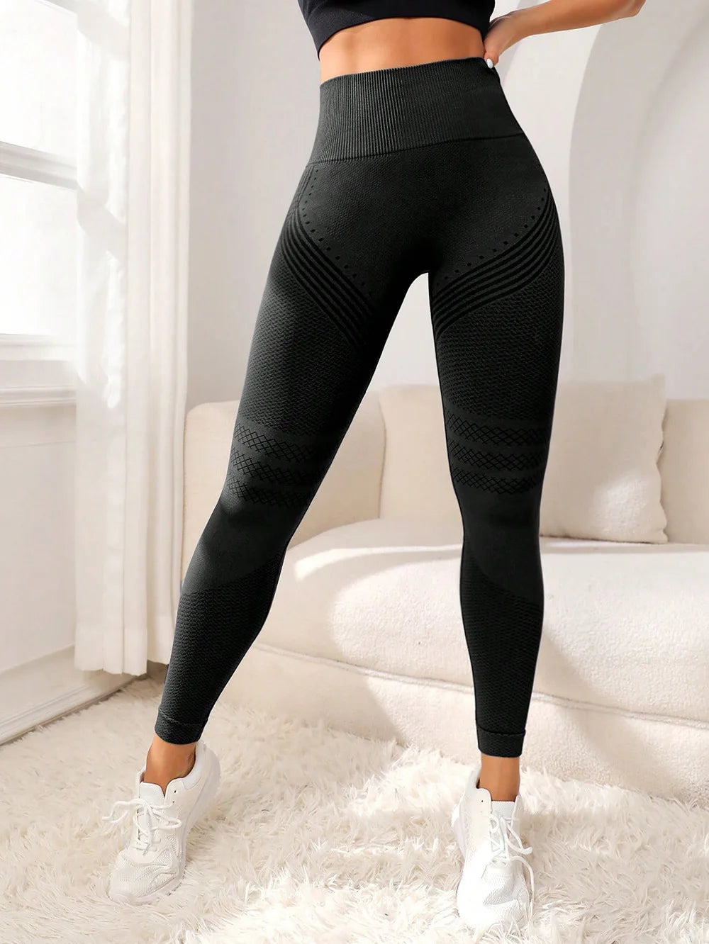 High-Waisted Butt-Lifting Fitness Pants – Women’s Yoga & Running Leggings