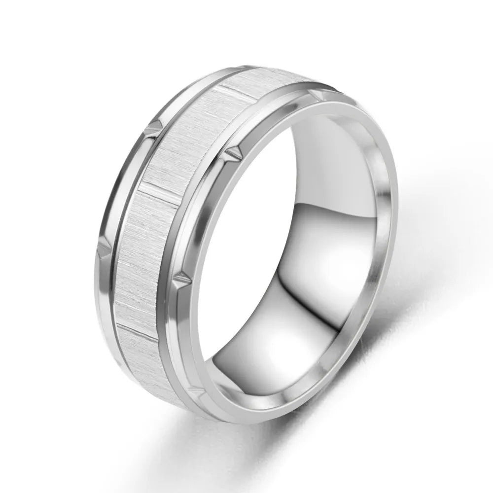 Timeless Tungsten Couple Ring