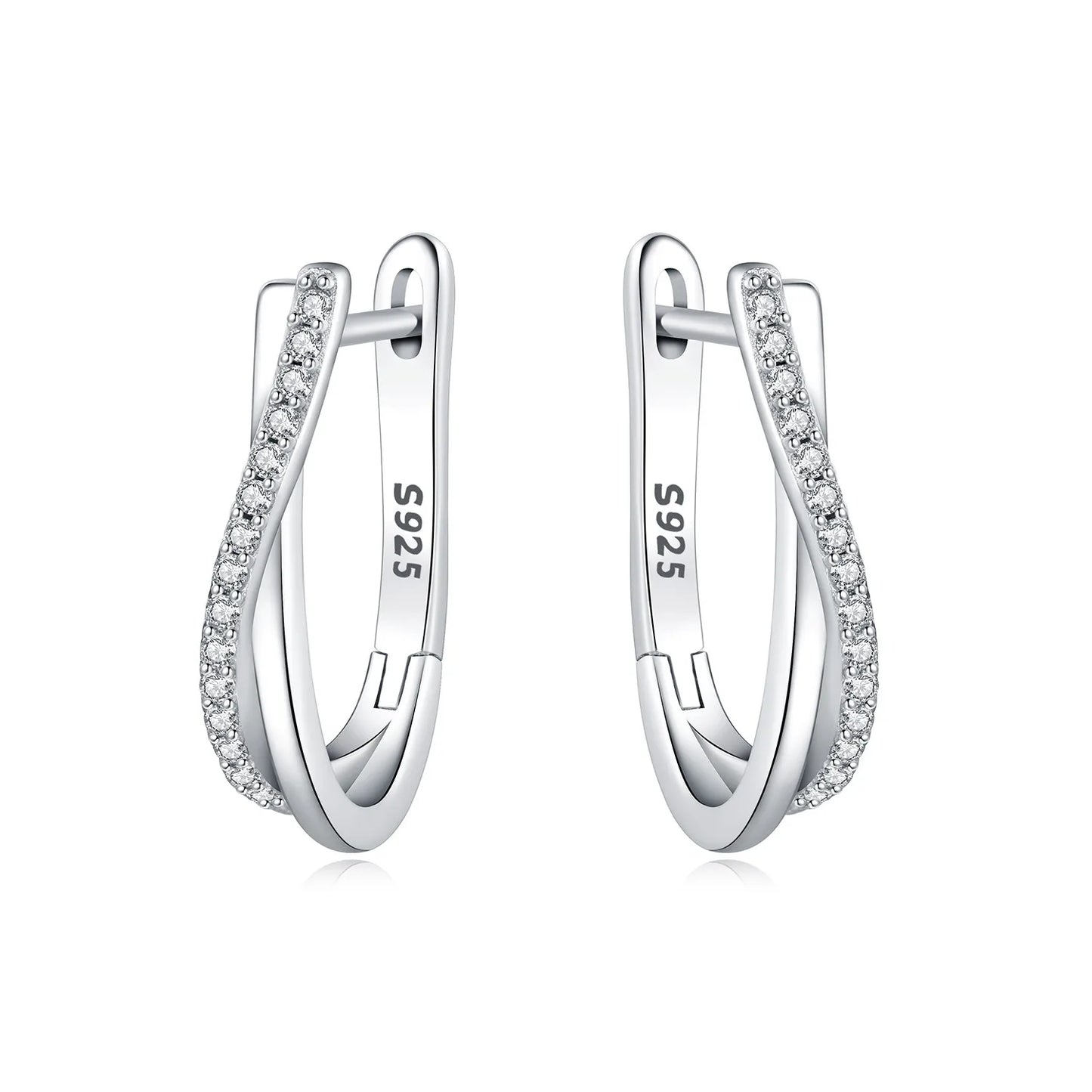 925 Sterling Silver Multi-Layer Hoop Earrings – Fine Jewelry for Women