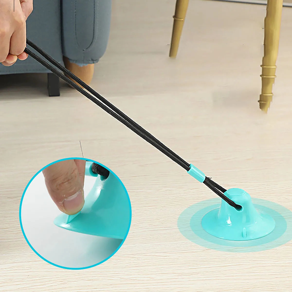Tug & Chew Suction Toy