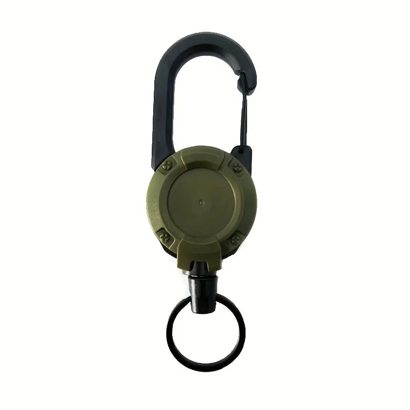Retractable Carabiner Keychain Clip