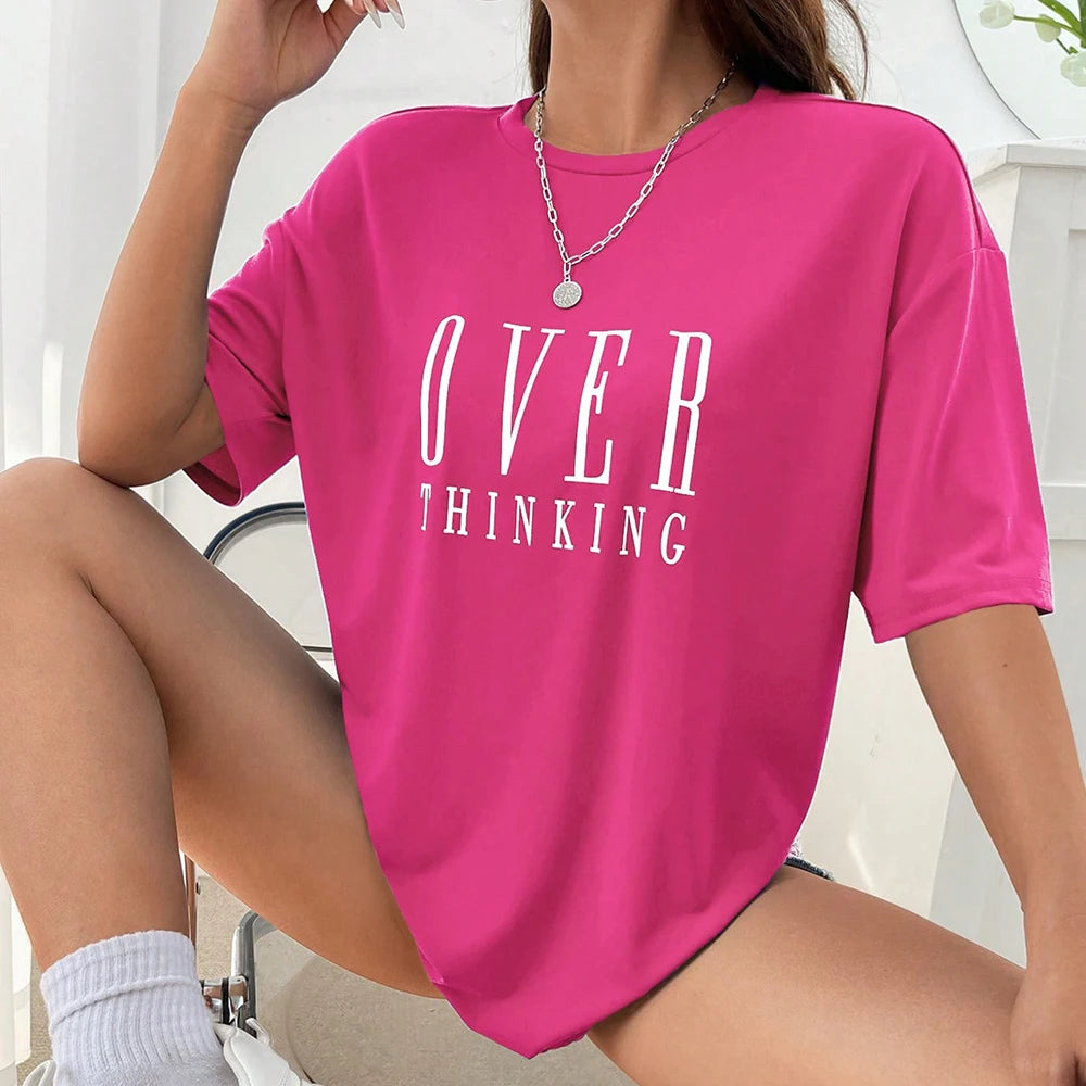 Overthinking Vintage Cotton Tee