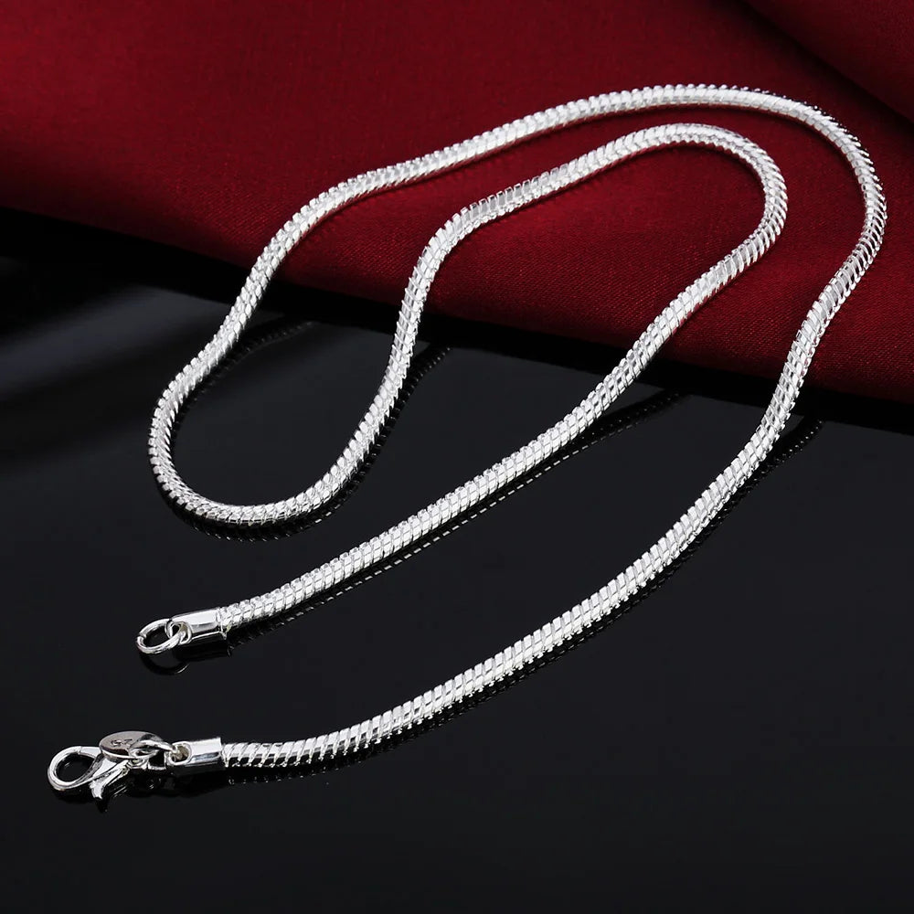 Sterling Silver Snake Chain