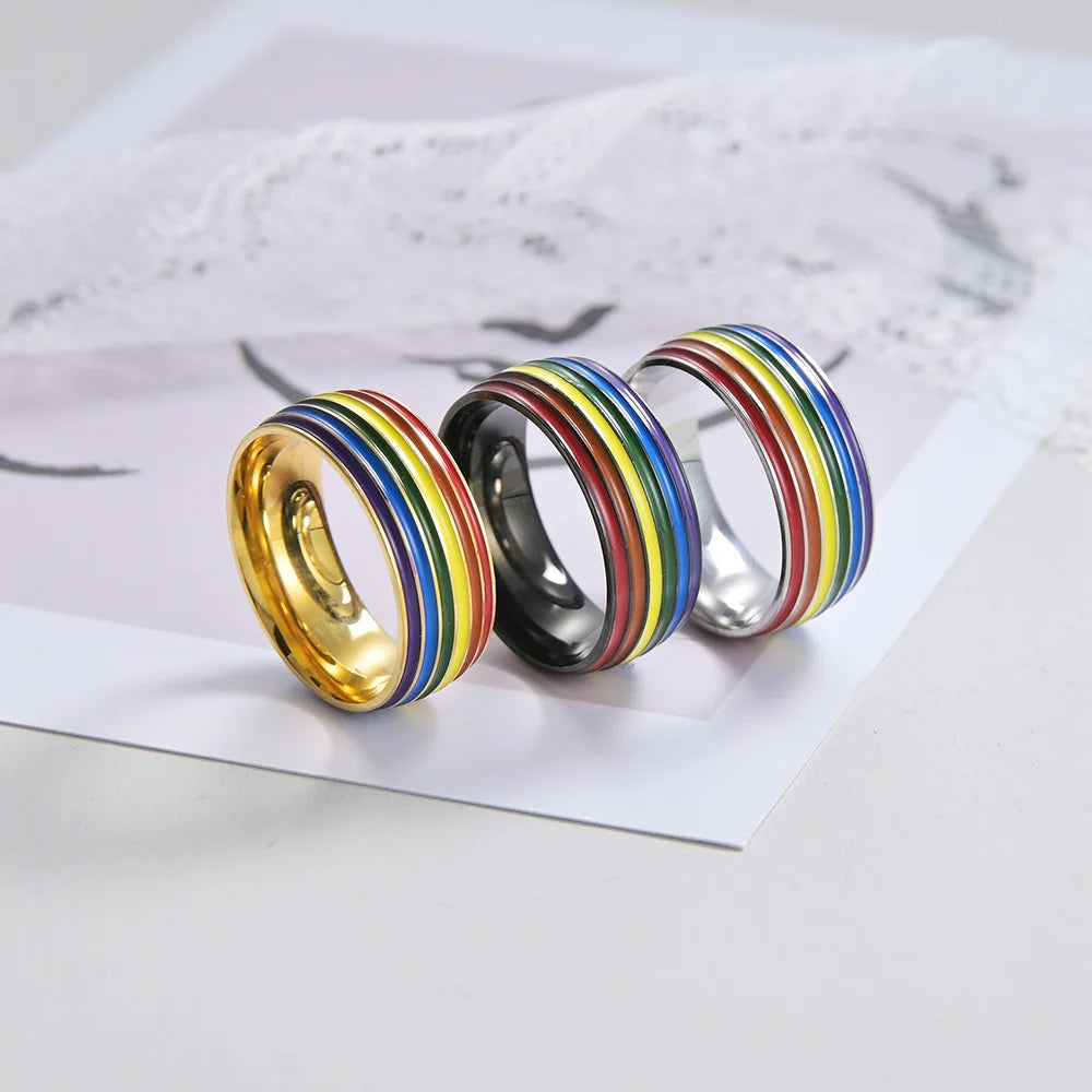LGBTQ+ Pride Friendship Ring